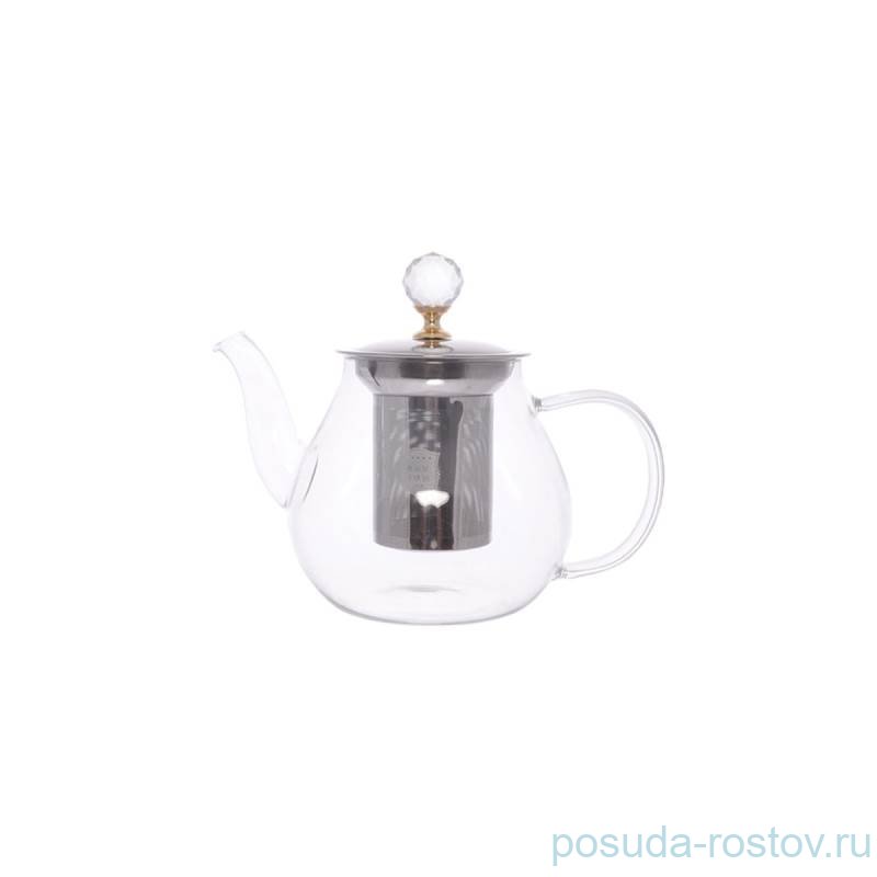 Заварочный чайник 1 л с металлической колбой / 273200