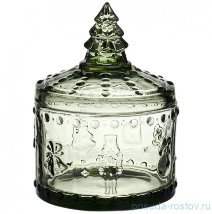 Ёмкость для хранения 9 х 9 х 12,5 см &quot;Щелкунчик green&quot; / 378987