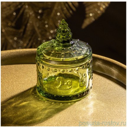 Ёмкость для хранения 9 х 9 х 12,5 см &quot;Щелкунчик green&quot; / 378987