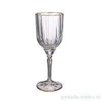 Бокалы для белого вина 245 мл 6 шт &quot;Florian  /Отводка золото&quot; / 331989