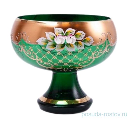 Конфетница 18 см н/н "Лепка зелёная" / 056751 Конфетница 18 см н/н "Лепка зелёная" / 056751