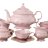Чайный сервиз на 6 персон 15 предметов &quot;Соната /Гармония&quot; розовая / 158470