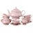 Чайный сервиз на 6 персон 15 предметов &quot;Соната /Гармония&quot; розовая / 158470