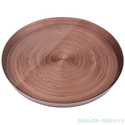 Тарелка 28 см 1 шт высокий борт &quot;Miracle choco&quot; / 220622