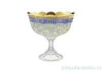 Вазочка 18 см н/н &quot;Империя /Опера /Синяя&quot; / 069991