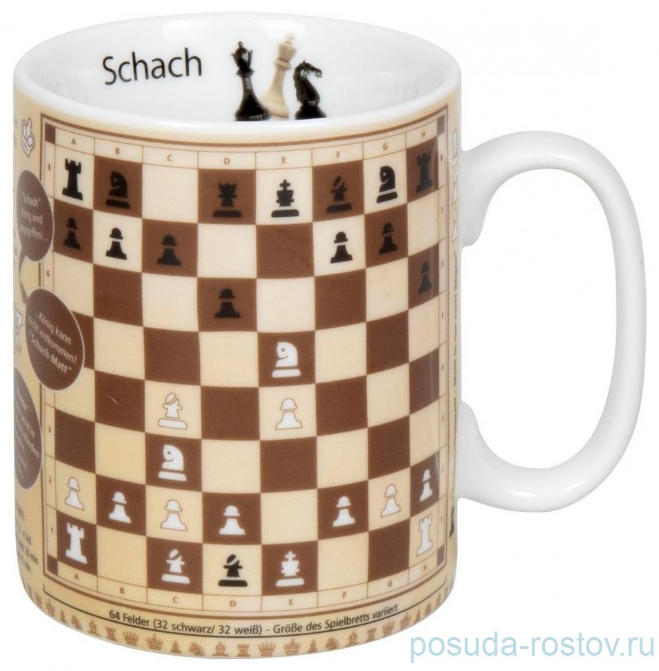 Кружка 460 мл "Wissensbecher Schach" / 378347 Кружка 460 мл "Wissensbecher Schach" / 378347