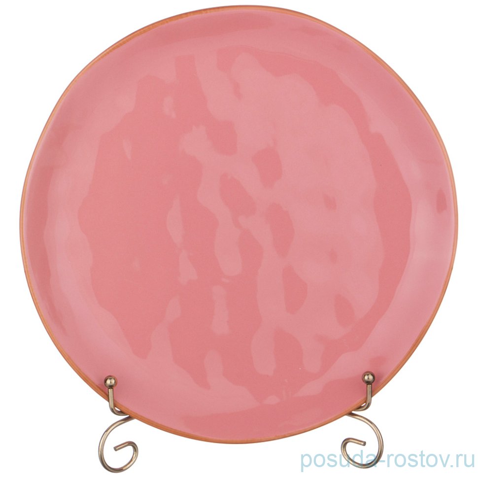 Тарелка 26 см 1 шт "Concerto /Розовый" / 172234