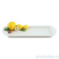 Поднос прямоугольный большой &quot;Лимон&quot; / 334311