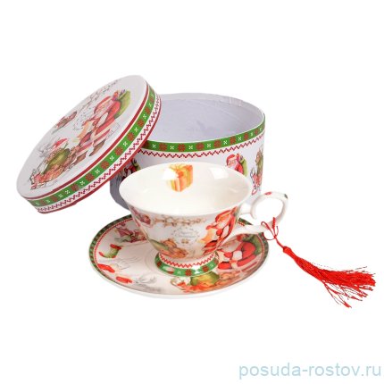 Чайная пара &quot;Новогодняя /Merry Christmas&quot; (подарочная упаковка) / 150390