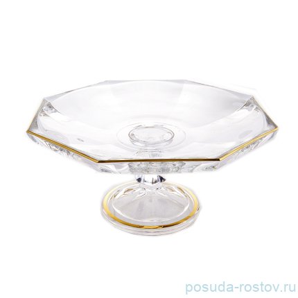 Ваза для фруктов 29,5 см н/н &quot;Ирена /Гамбург /Золото D1&quot; / 151588