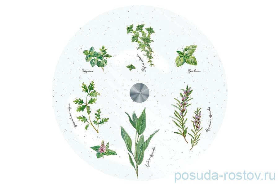 Блюдо 32 см вращающееся "Herbarium" (подарочная упаковка) / 291560