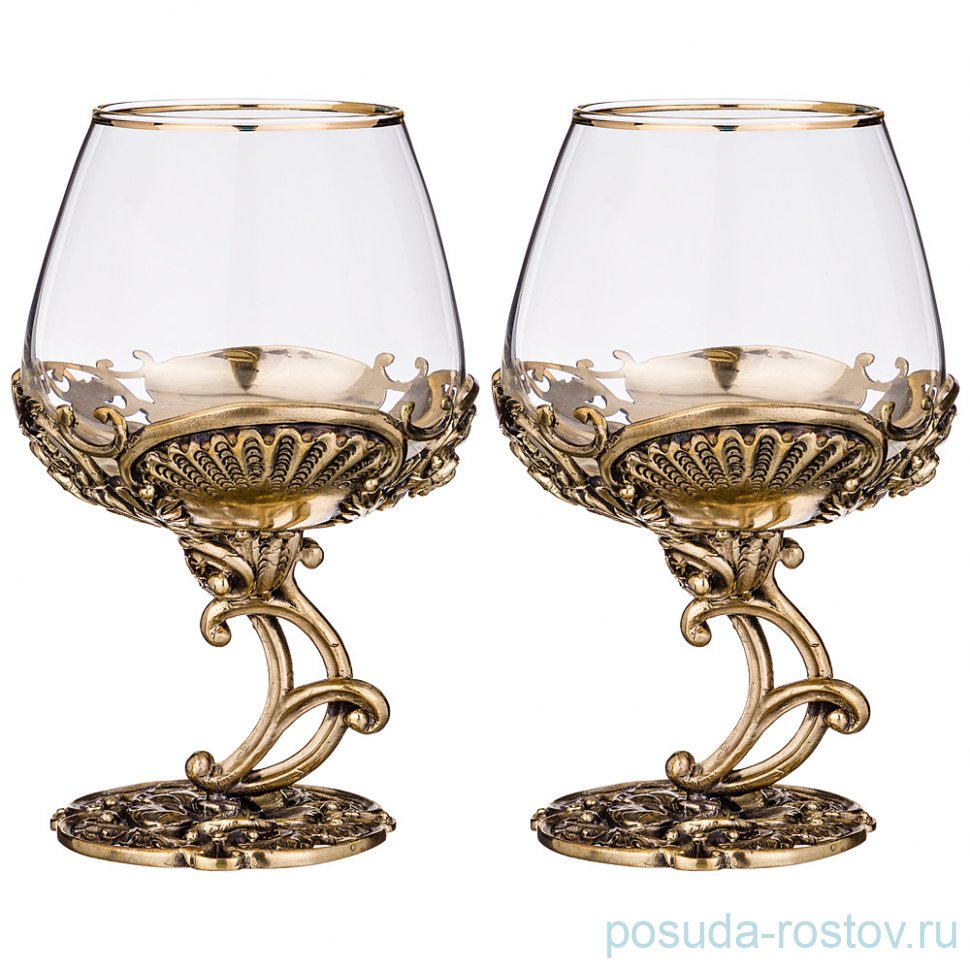 Бокалы для бренди 430 мл 2 шт "Барокко" / 264127 Бокалы для бренди 430 мл 2 шт "Барокко" / 264127