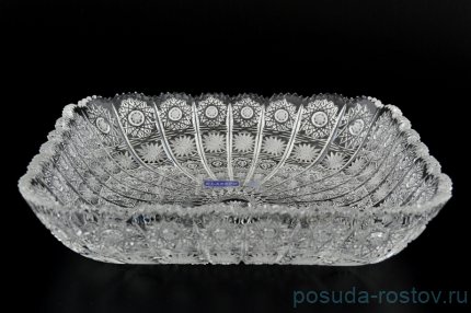 Ваза для фруктов 28 см &quot;Хрусталь резной&quot; / 053075