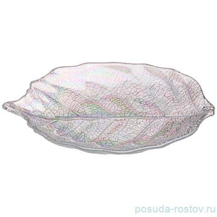 Блюдо 28 см лист &quot;luster /leaf /rainbow&quot; / 235254