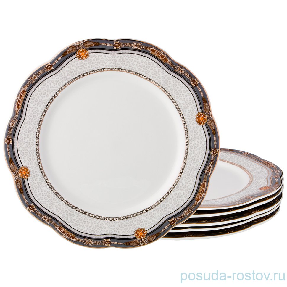 Набор тарелок 27 см 6 шт "magnifico" / 189304