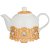 Заварочный чайник 700 мл "Плюмаж /Стразы /золото" / 188941