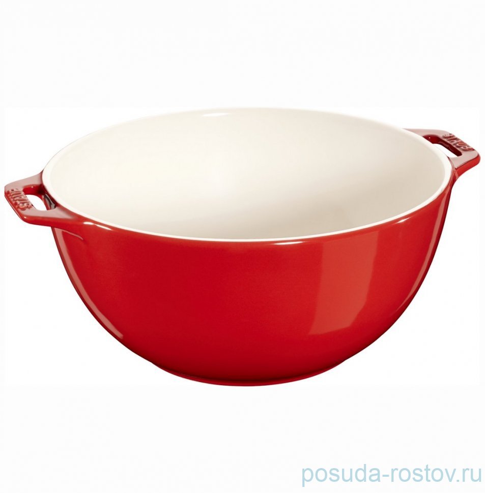 Миска сервировочная 25 см 3,2 л вишневая "Ceramics" / 366430 Миска сервировочная 25 см 3,2 л вишневая "Ceramics" / 366430