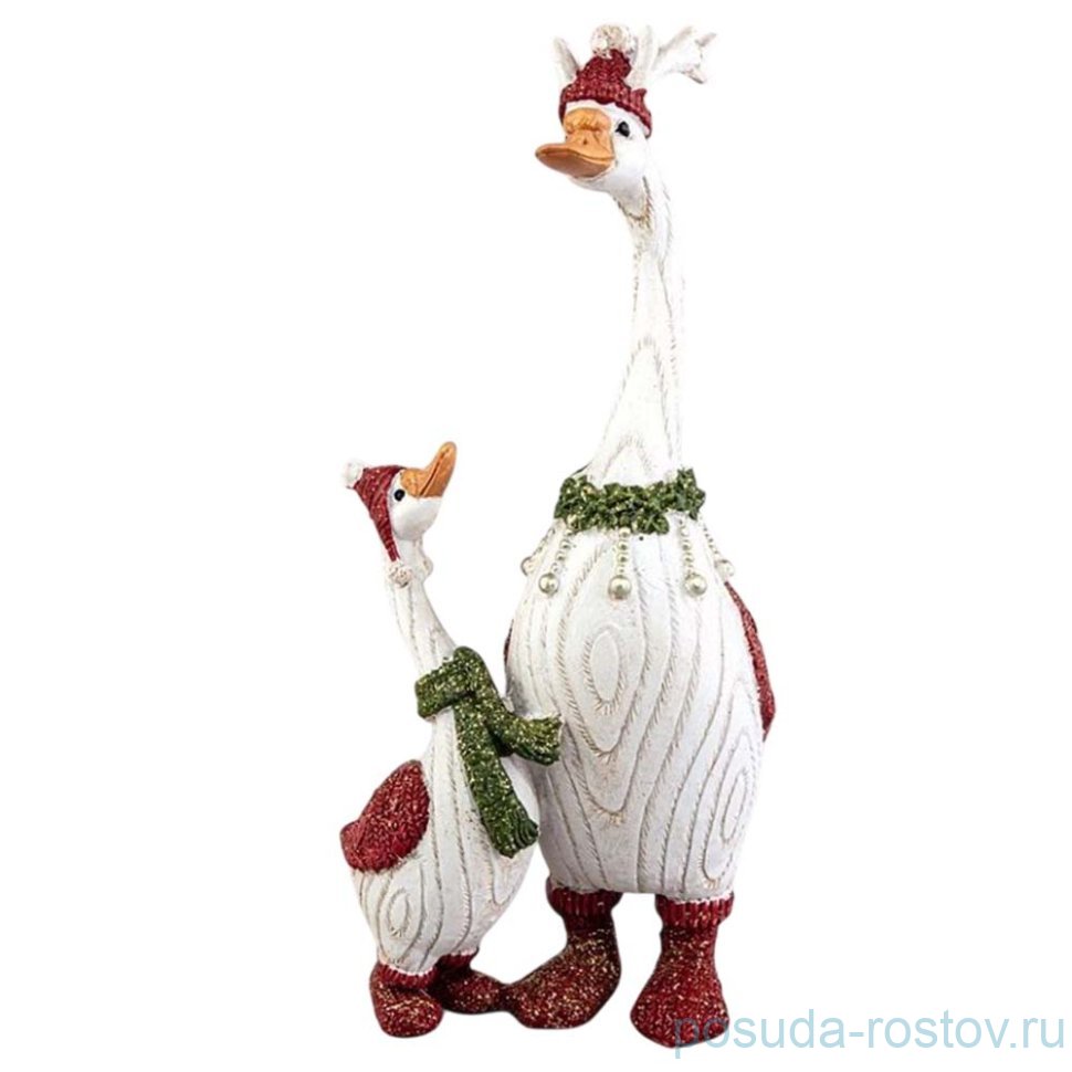 Статуэтка 8,5 х 6,5 х 19 см "Гуси" / 379525