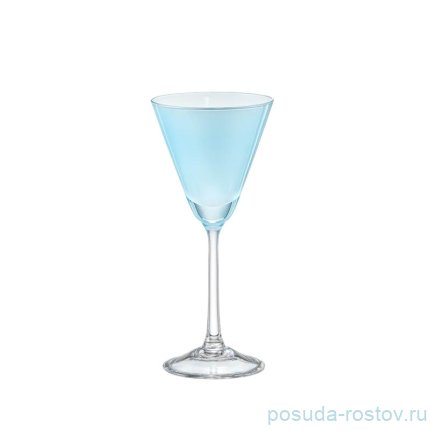 Рюмки 90 мл 4 шт &quot;Пралине /Голубой&quot; / 269918