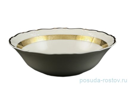 Салатник 25 см &quot;Мария-Луиза /Золотая лента /СК&quot; / 094579