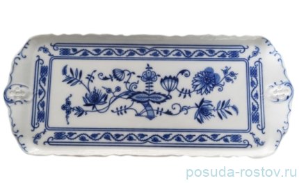 Поднос 36 см прямоугольный &quot;Мэри-Энн /Гжель&quot; / 085469