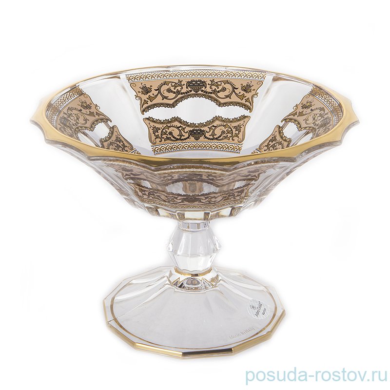 Конфетница 18 см н/н "Astra Gold /Империя бежевая" / 132431