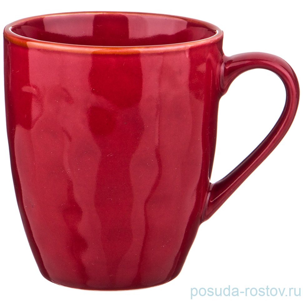 Кружка 400 мл "Concerto /Винно-красный" / 172216