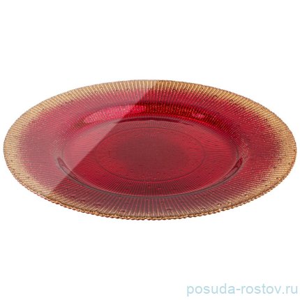 Тарелка 28 см &quot;glamour red&quot; / 259719