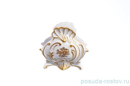 Салфетница &quot;Корона /Золотой узор /отводка золото&quot; / 153865