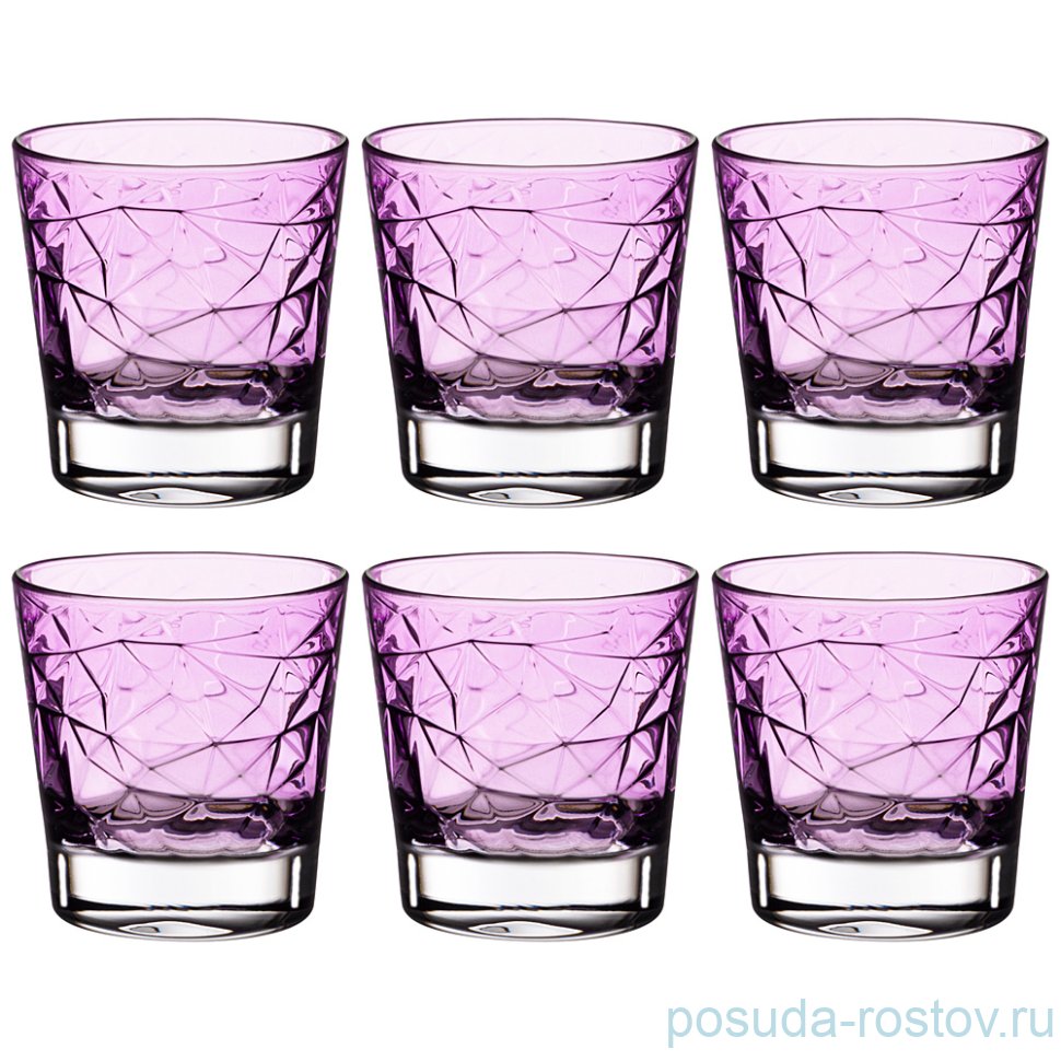 Стаканы для виски 290 мл 6 шт "Dolomiti /Purple" / 234126