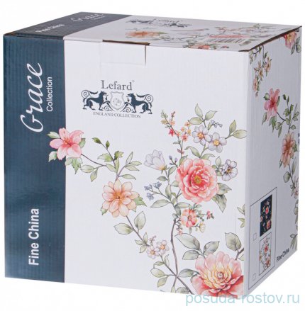 Тортница 25 х 14 см н/н синяя &quot;Grace&quot; / 290305