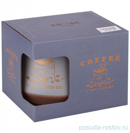 Кружка 470 мл &quot;Coffemania /Coffee always a good idea&quot; / 301248