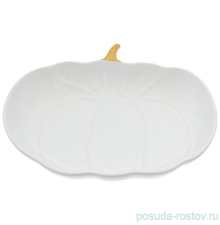 Блюдо 23 х 19 х 4 см белое &quot;Pumpkin /Repast&quot; / 290734