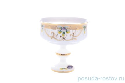 Ваза для конфет 16 см н/н &quot;Лепка белая&quot; SC / 143609