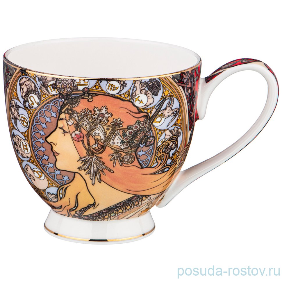 Кружка 500 мл "А. Муха /Зодиак" / 214011