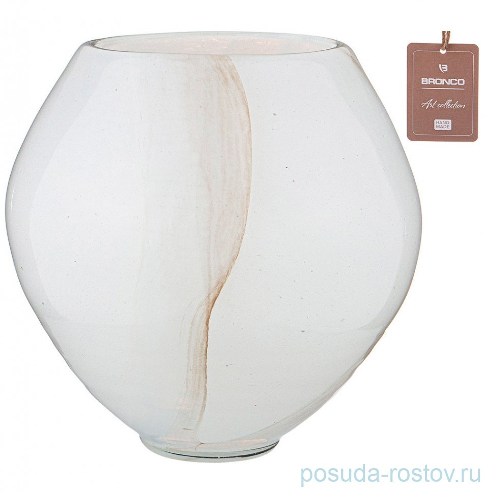 Ваза для цветов 21 см Шар "Art collection /Opal" / 290312