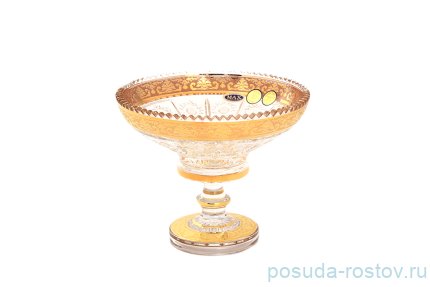 Конфетница 15 см н/н &quot;Max Crystal /Золотая лента&quot; / 148449