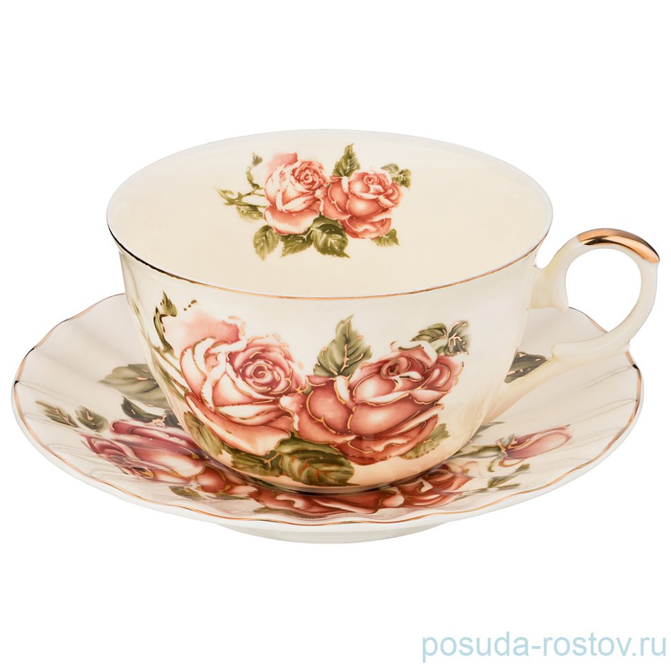 Чайная пара 250 мл 1 шт "Корейская Роза" / 192916 Чайная пара 250 мл 1 шт "Корейская Роза" / 192916
