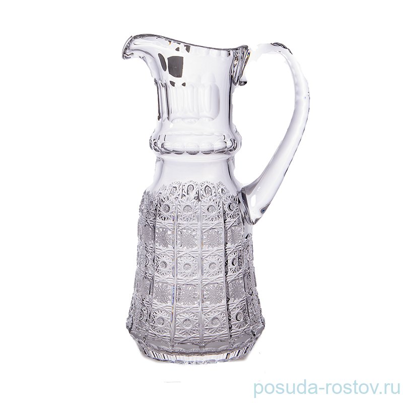 Кувшин для воды 1,3 л "Хрусталь резной" / 099537