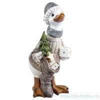 Статуэтка 12 х 14 х 25,5 см &quot;Гусь&quot; / 379628