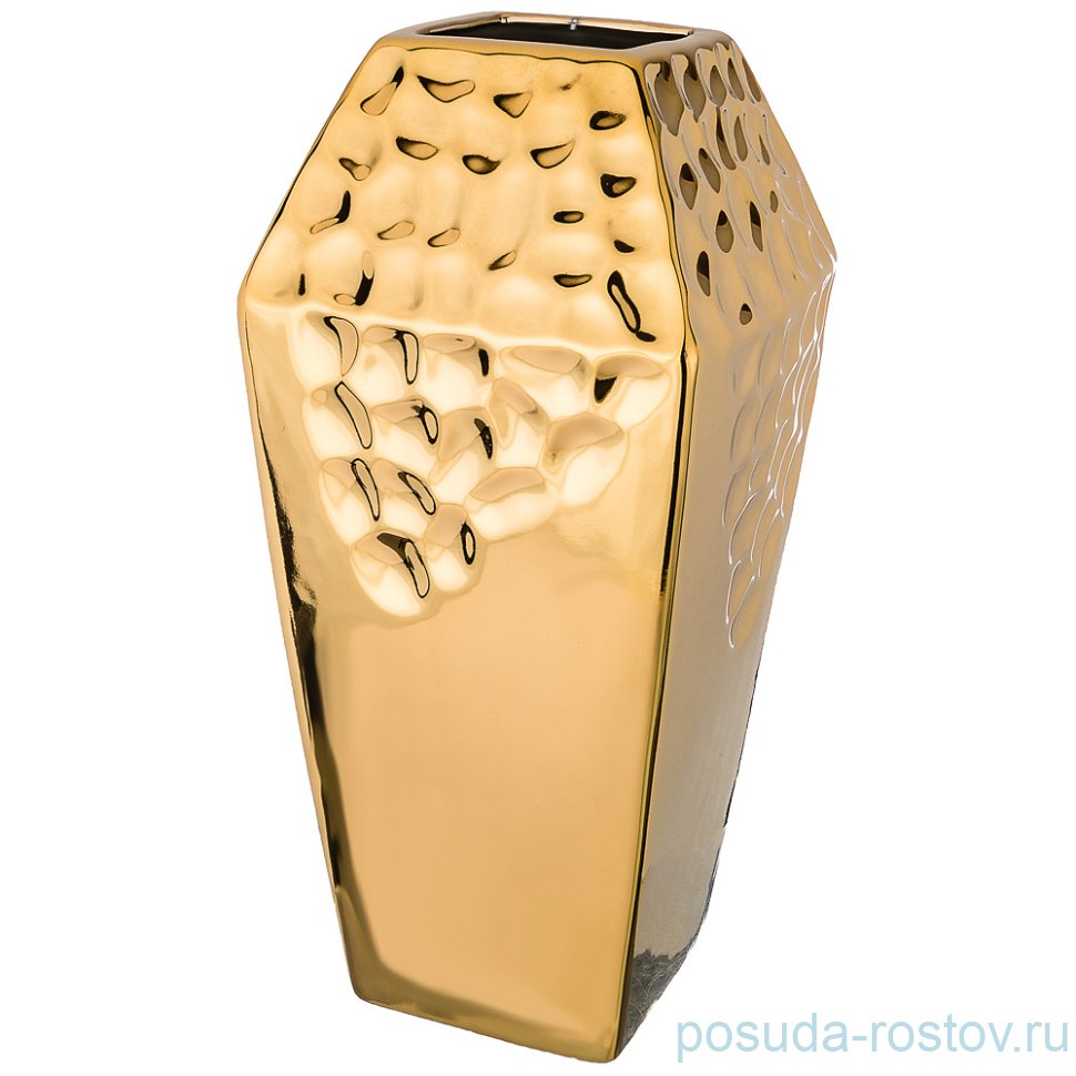Ваза для цветов 33 см декоративная "золотая коллекция" / 193108