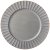Поднос 33 х 33 см круглый серый "Старинный прованс" / 215002