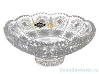 Ваза для фруктов 33 см &quot;Хрусталь резной&quot; / 049251