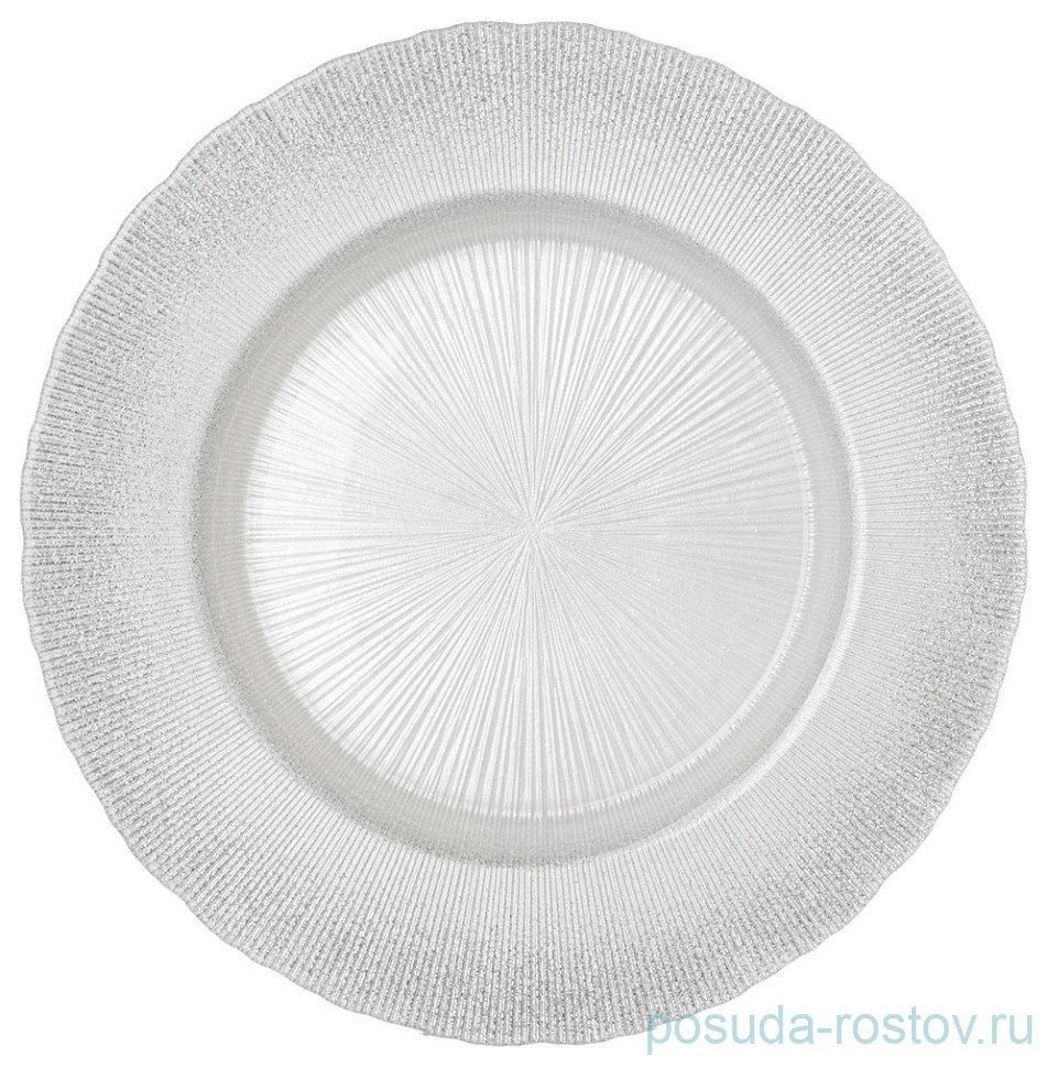 Тарелка 28 см "merry white" / 312842