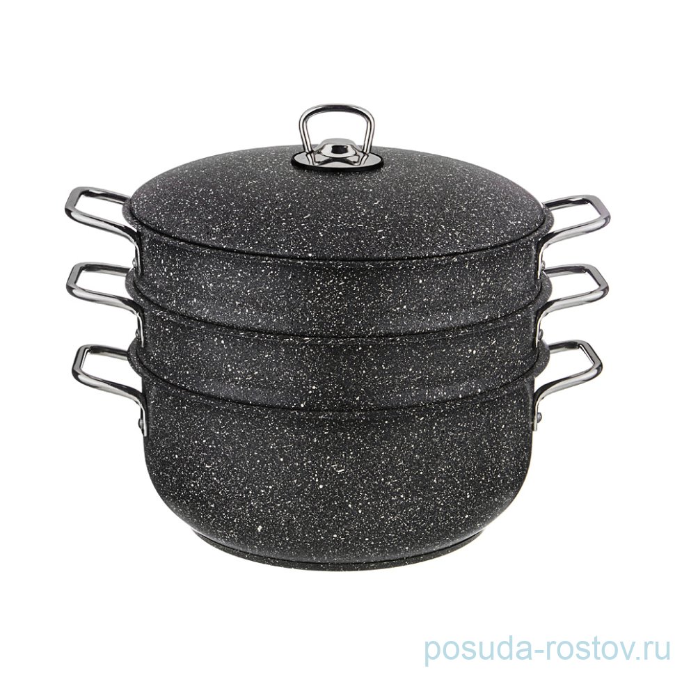 Кастрюля-мантоварка 3-х уровневая 26 см "agness /grace" / 230709 Кастрюля-мантоварка 3-х уровневая 26 см "agness /grace" / 230709