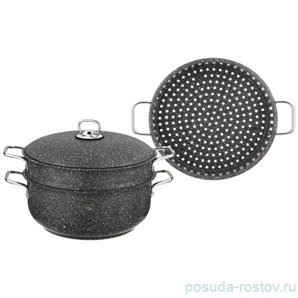 Кастрюля-мантоварка 3-х уровневая 26 см &quot;agness /grace&quot; / 230709