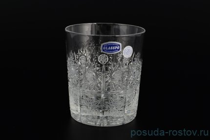 Стаканы для виски 320 мл 6 шт &quot;Glasspo /Хрусталь резной&quot; / 095999