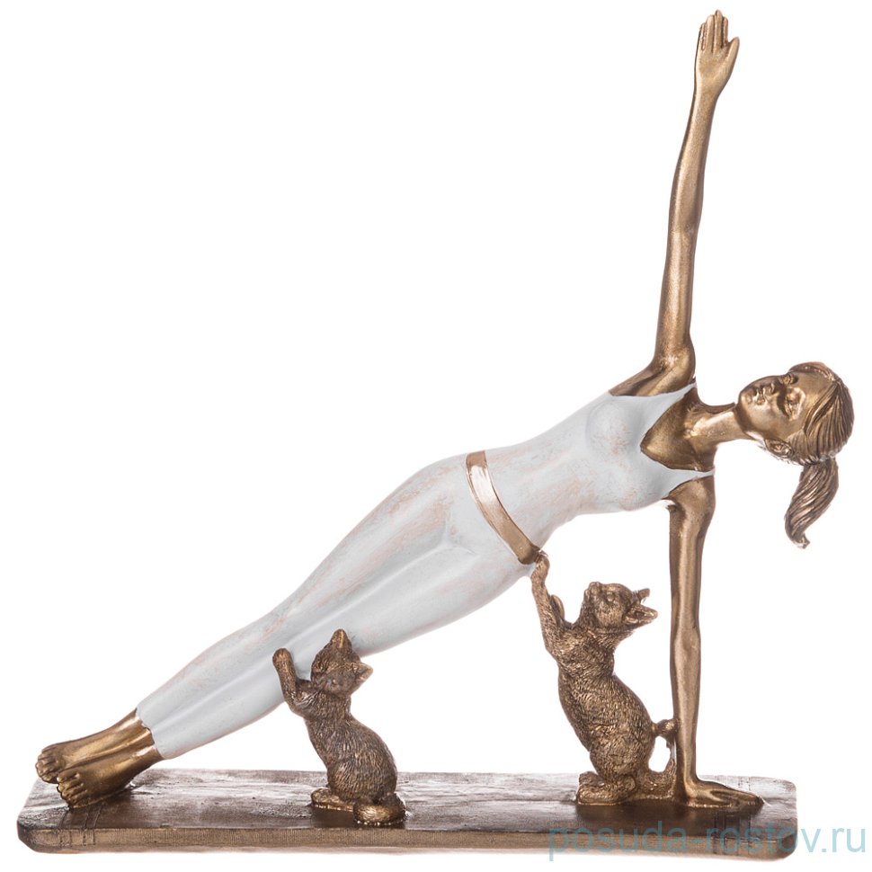 Статуэтка 22,5 х 6 х 22 см "Йога /Фьюжн" / 267214