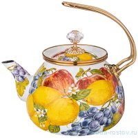 Чайник 3 л эмалированный &quot;agness /фландрия /фрукты&quot; / 225333