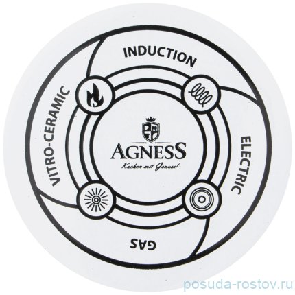 Чайник 3 л эмалированный &quot;agness /фландрия /фрукты&quot; / 225333